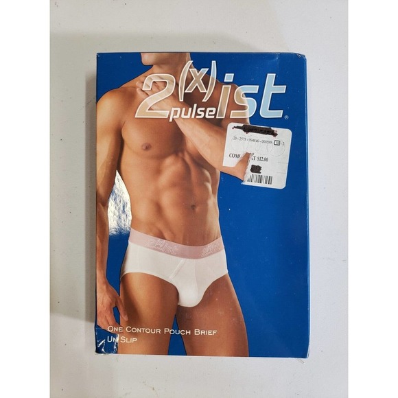 2xist Other - 2(X)IST Underwear Mens Medium Black Cotton Stretch No Show Briefs NWT